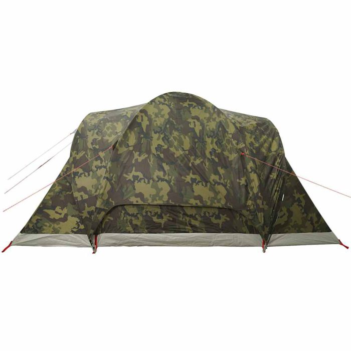 vidaXL Kuppeltelt for camping 6 personer kamuflasje vanntett