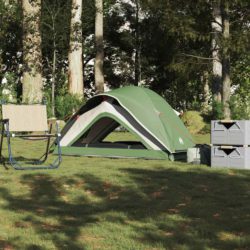vidaXL Campingtelt 1 person grønn vanntett