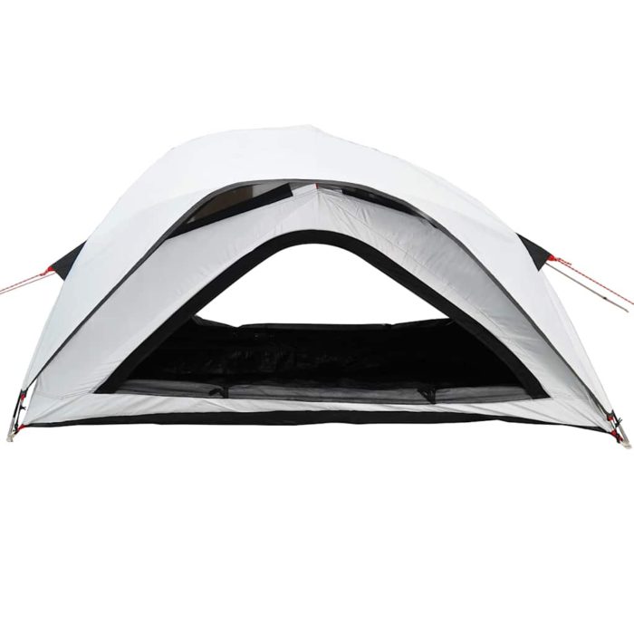 vidaXL Campingtelt for 1 personer hvit blendingsstoff vanntett