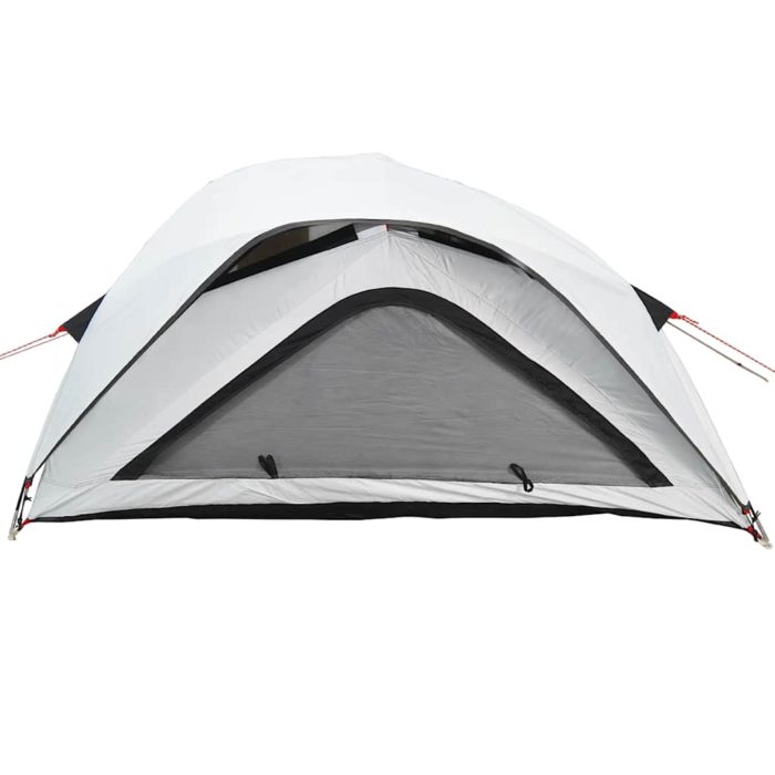 vidaXL Campingtelt for 1 personer hvit blendingsstoff vanntett