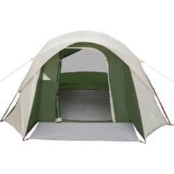 vidaXL Campingtelt 4 personer grønn vanntett