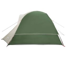 vidaXL Campingtelt 4 personer grønn vanntett