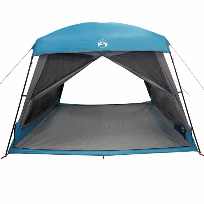 vidaXL Campingtelt 6 personer blå vanntett