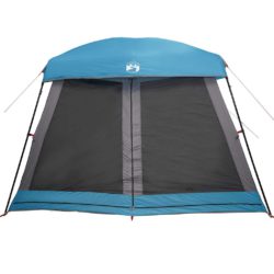 vidaXL Campingtelt 6 personer blå vanntett