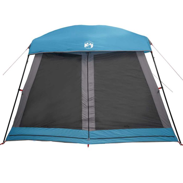 vidaXL Campingtelt 6 personer blå vanntett
