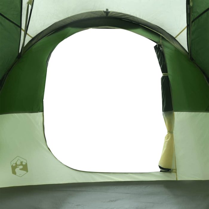 vidaXL Familietelt for camping 6 personer grønn vanntett