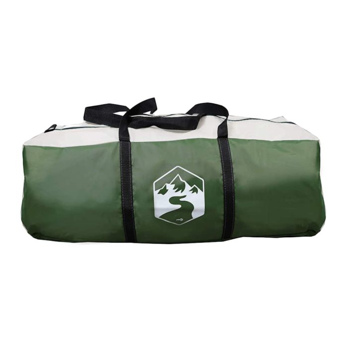 vidaXL Familietelt for camping 6 personer grønn vanntett