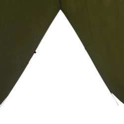 vidaXL Campingpresenning olivengrønn 366×306 cm vanntett