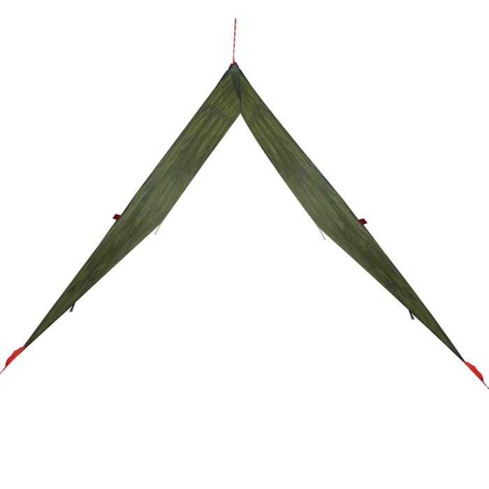 vidaXL Campingpresenning kamuflasje 406×306 cm vanntett