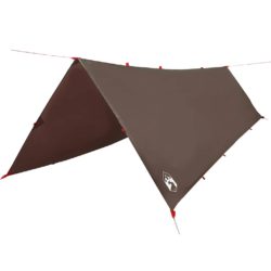 vidaXL Campingpresenning brun 506×306 cm vanntett