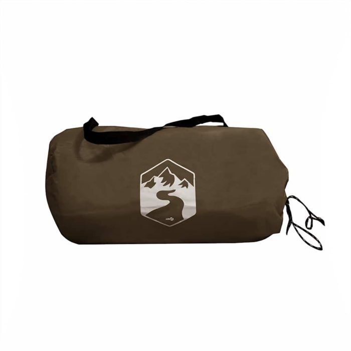 vidaXL Campingpresenning brun 506×306 cm vanntett