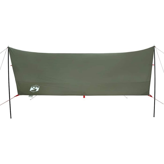 vidaXL Campingpresenning olivengrønn 462x306x211 cm vanntett