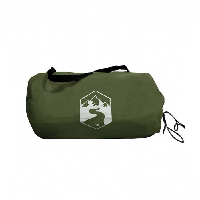 vidaXL Campingpresenning olivengrønn 462x306x211 cm vanntett