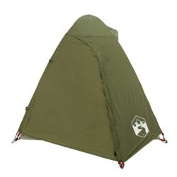 vidaXL Kuppeltelt for camping 2 personer olivengrønn vanntett