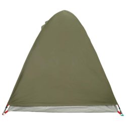 vidaXL Kuppeltelt for camping 2 personer olivengrønn vanntett