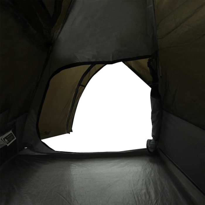 vidaXL Kuppeltelt for camping 2 personer brun vanntett