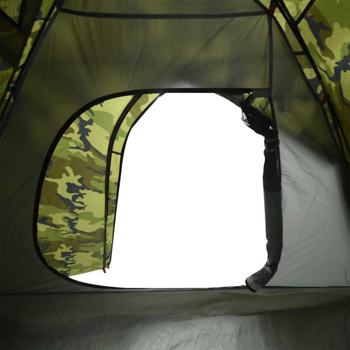 vidaXL Kuppeltelt for camping 3 personer kamuflasje vanntett