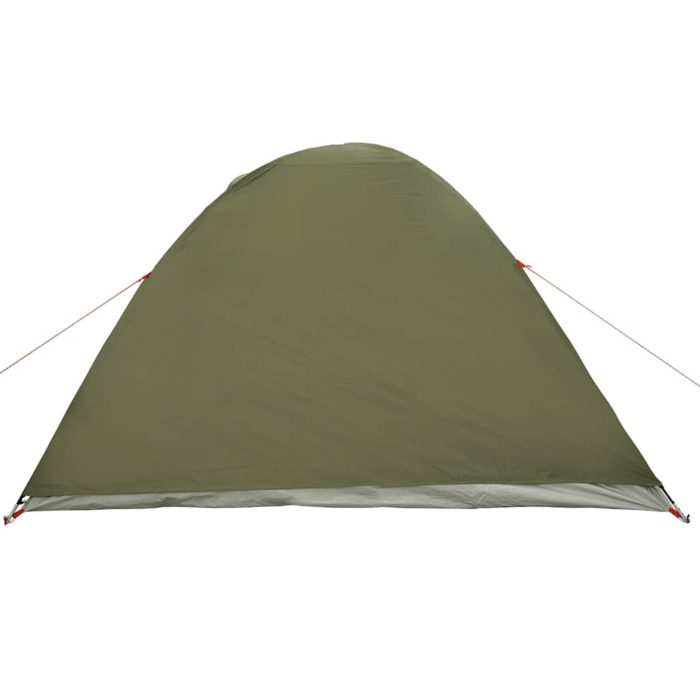 vidaXL Kuppeltelt for camping 4 personer olivengrønn vanntett