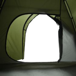 vidaXL Kuppeltelt for camping 4 personer olivengrønn vanntett
