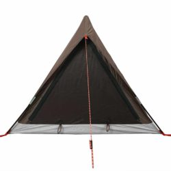 vidaXL Campingtelt 2 personer brun vanntett