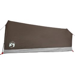 vidaXL Campingtelt 2 personer brun vanntett