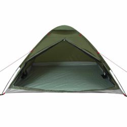 vidaXL Kuppeltelt for camping 4 personer olivengrønn vanntett