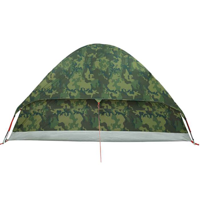 vidaXL Kuppeltelt for camping 4 personer kamuflasje vanntett