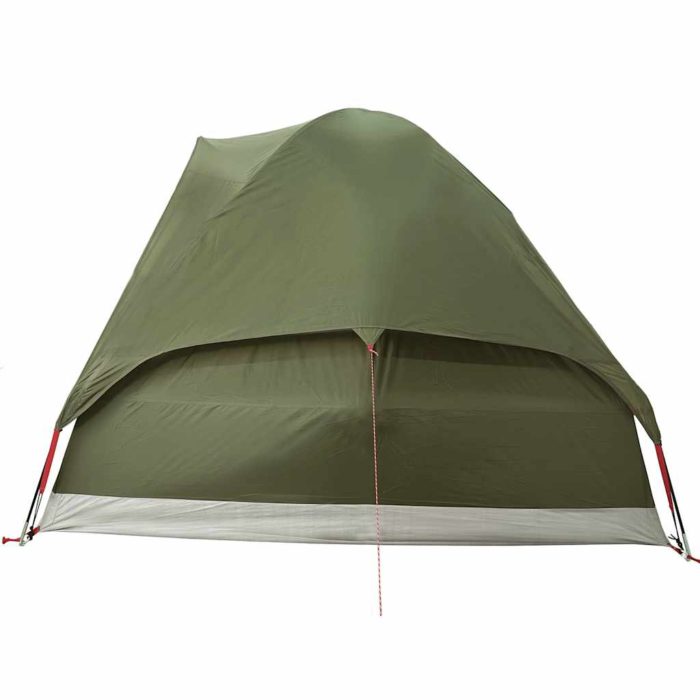 vidaXL Kuppeltelt for camping 6 personer olivengrønn vanntett
