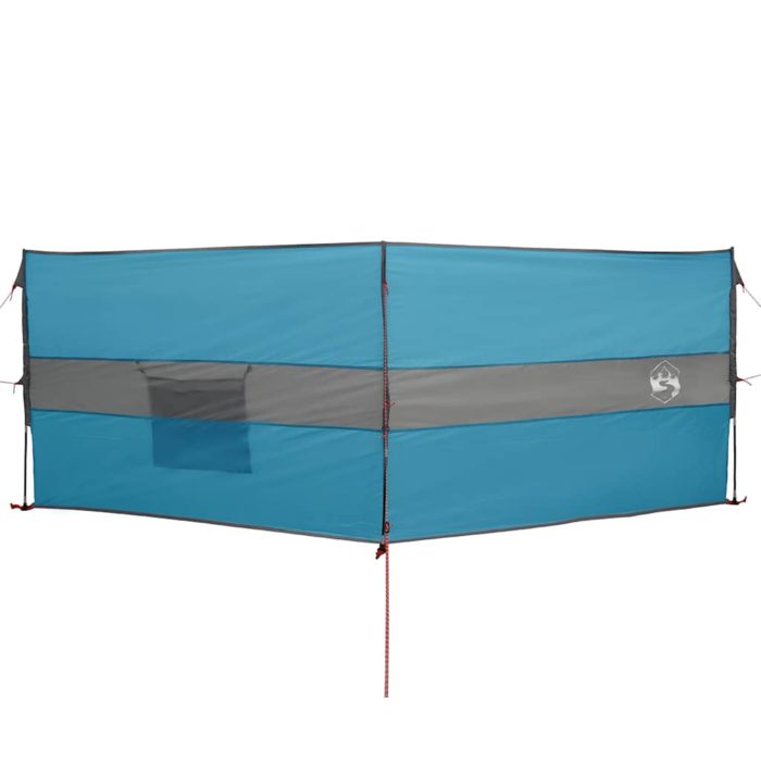 vidaXL Vindskjerm for camping blå 344×120 cm vanntett