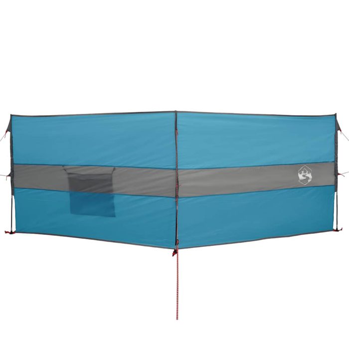vidaXL Vindskjerm for camping blå 344×120 cm vanntett