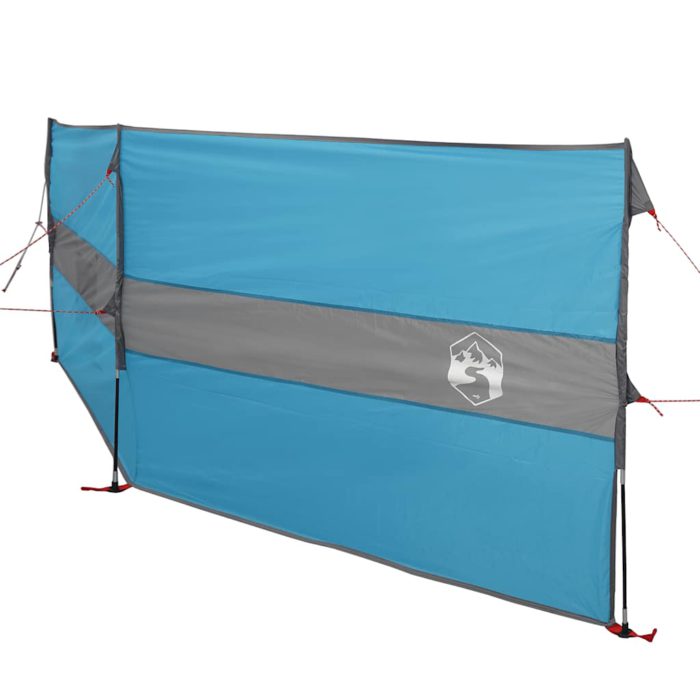 vidaXL Vindskjerm for camping blå 344×120 cm vanntett