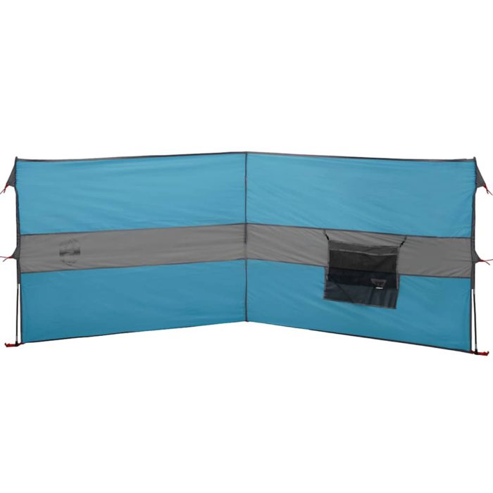 vidaXL Vindskjerm for camping blå 344×120 cm vanntett
