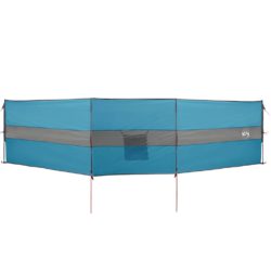 vidaXL Vindskjerm for camping blå 490×123 cm vanntett