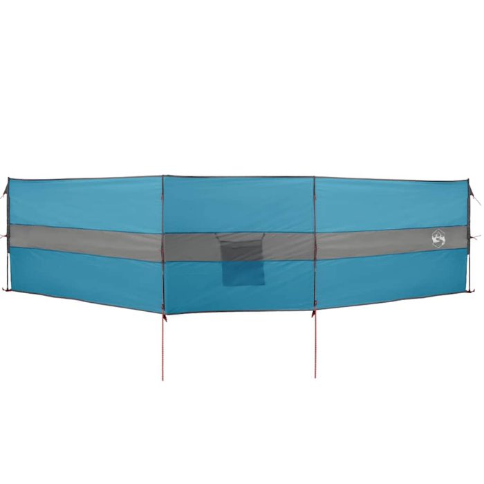 vidaXL Vindskjerm for camping blå 490×123 cm vanntett
