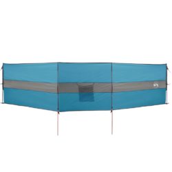 vidaXL Vindskjerm for camping blå 490×123 cm vanntett