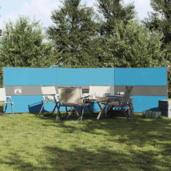 vidaXL Vindskjerm for camping blå 490×123 cm vanntett