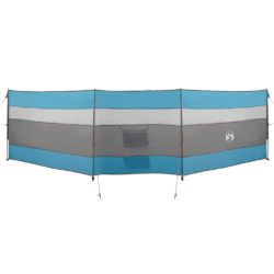 vidaXL Vindskjerm for camping blå 508×130 cm vanntett