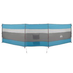 vidaXL Vindskjerm for camping blå 508×130 cm vanntett