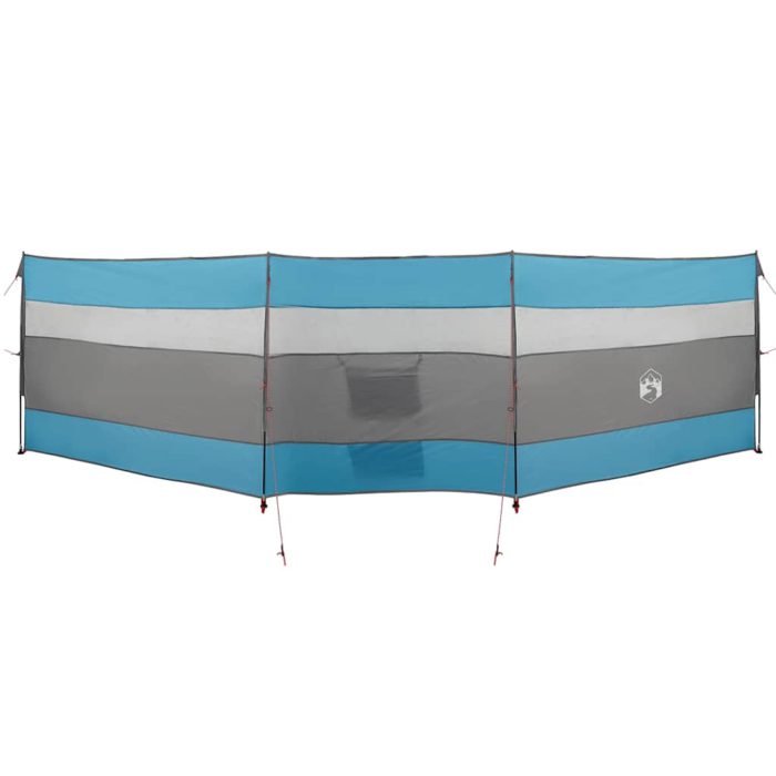 vidaXL Vindskjerm for camping blå 508×130 cm vanntett