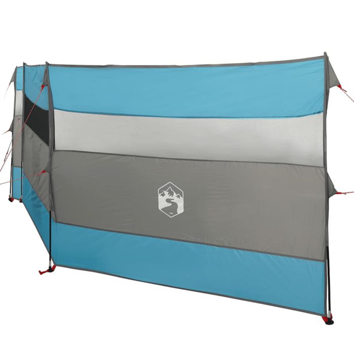 vidaXL Vindskjerm for camping blå 508×130 cm vanntett