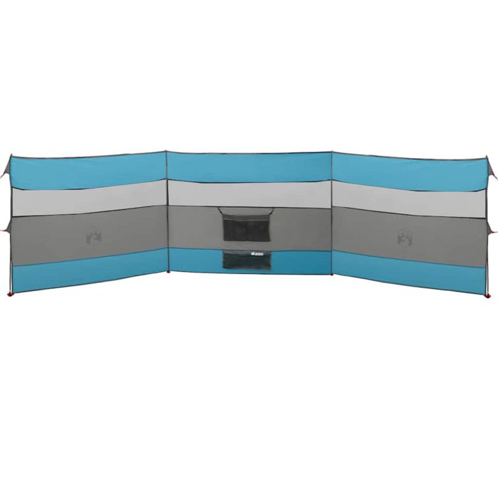 vidaXL Vindskjerm for camping blå 508×130 cm vanntett