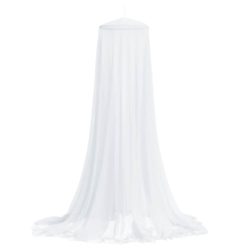 vidaXL Myggnett til Seng 220 netting Hvit 56x56x220 cm