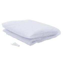 vidaXL Myggnett til Seng 220 netting Hvit 56x56x220 cm