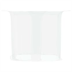vidaXL Hengende myggnett 156 netting hvit 220x180x180 cm