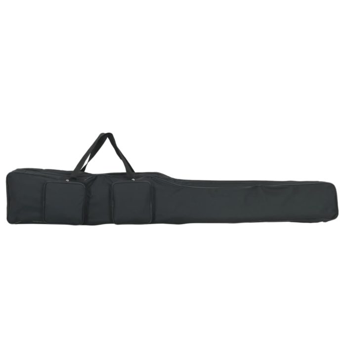 vidaXL Fiskestangpose svart 150 cm oxfordstoff