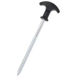 vidaXL Teltplugger 24 stk 17 cm Ø7 mm galvanisert stål