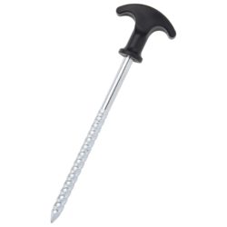 vidaXL Teltplugger 12 stk 17 cm Ø7 mm galvanisert stål