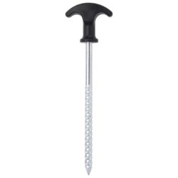vidaXL Teltplugger 12 stk 17 cm Ø7 mm galvanisert stål