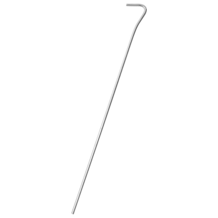vidaXL Teltplugger 25 stk 30 cm Ø4 mm galvanisert stål