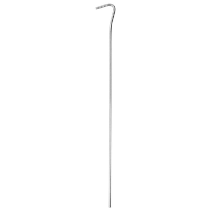 vidaXL Teltplugger 25 stk 30 cm Ø4 mm galvanisert stål